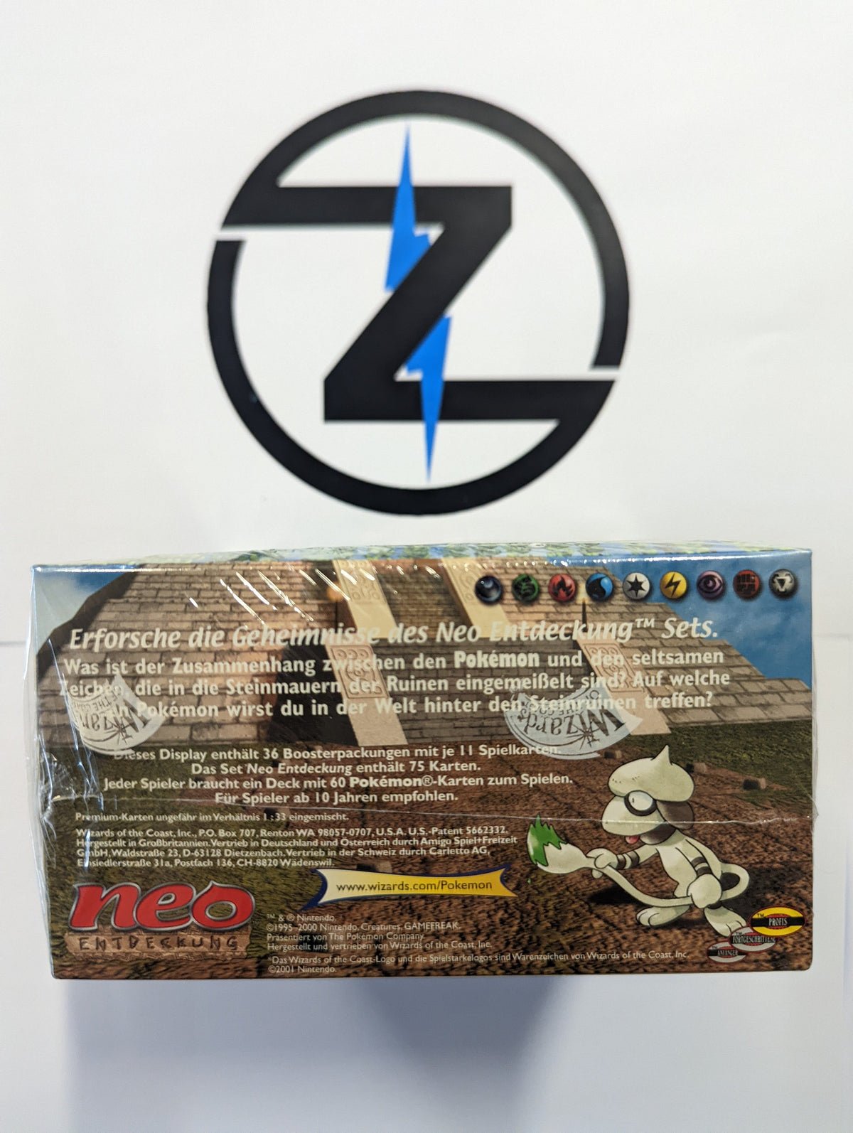 NEO Entdeckung Booster Box - Deutsche Pokemon Karten