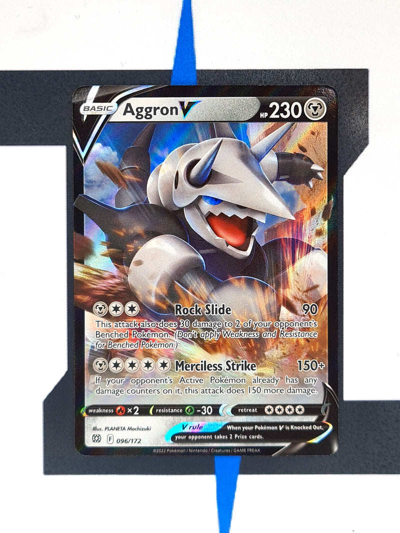 aggron v pokemon card Aggron V BRS 096 EN NM