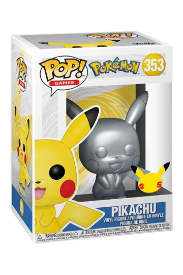 Funko POP! Games: Pokemon - Pikachu Silver