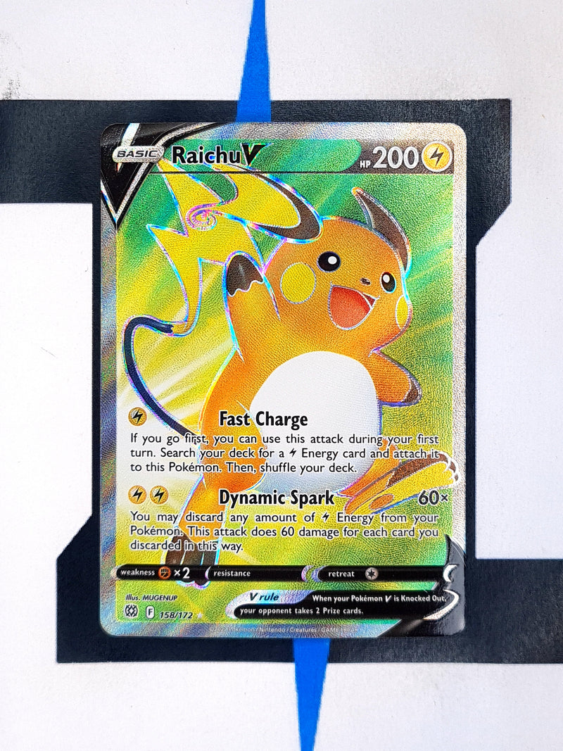 pokemon tcg brilliant stars 158 172 raichu v card Raichu V BRS158 EN NM Pokemon Karten Brilliant Stars Schweiz