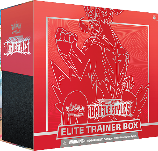 Battle Styles Elite Trainer Box Red EN