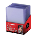 Toploader - 3" x 4" - 25 Packs Standard Regular Size