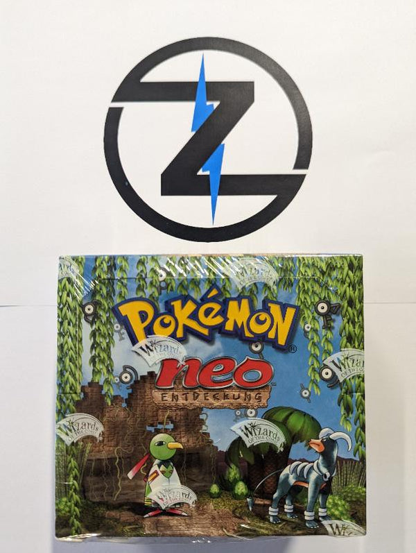 NEO Entdeckung Booster Box - Deutsche Pokemon Karten NEO Entdeckung Booster Box - Deutsche Pokemon Karten