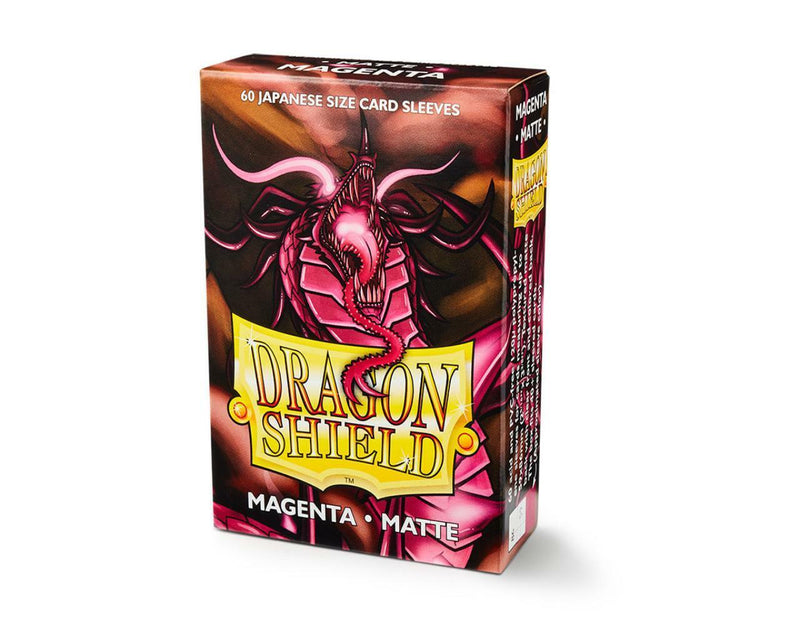 Dragon Shield Small Sleeves Matte Magenta (60Sleeves)