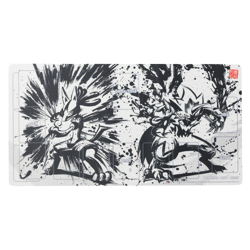Pokemon Center Playmat  Lucario vs Zeraora