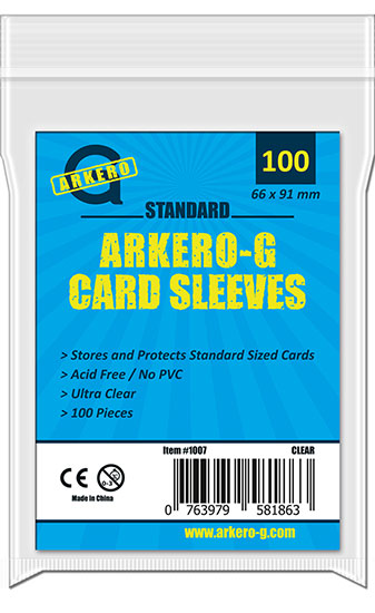 Arkero-G Card Sleeves Standardgrösse